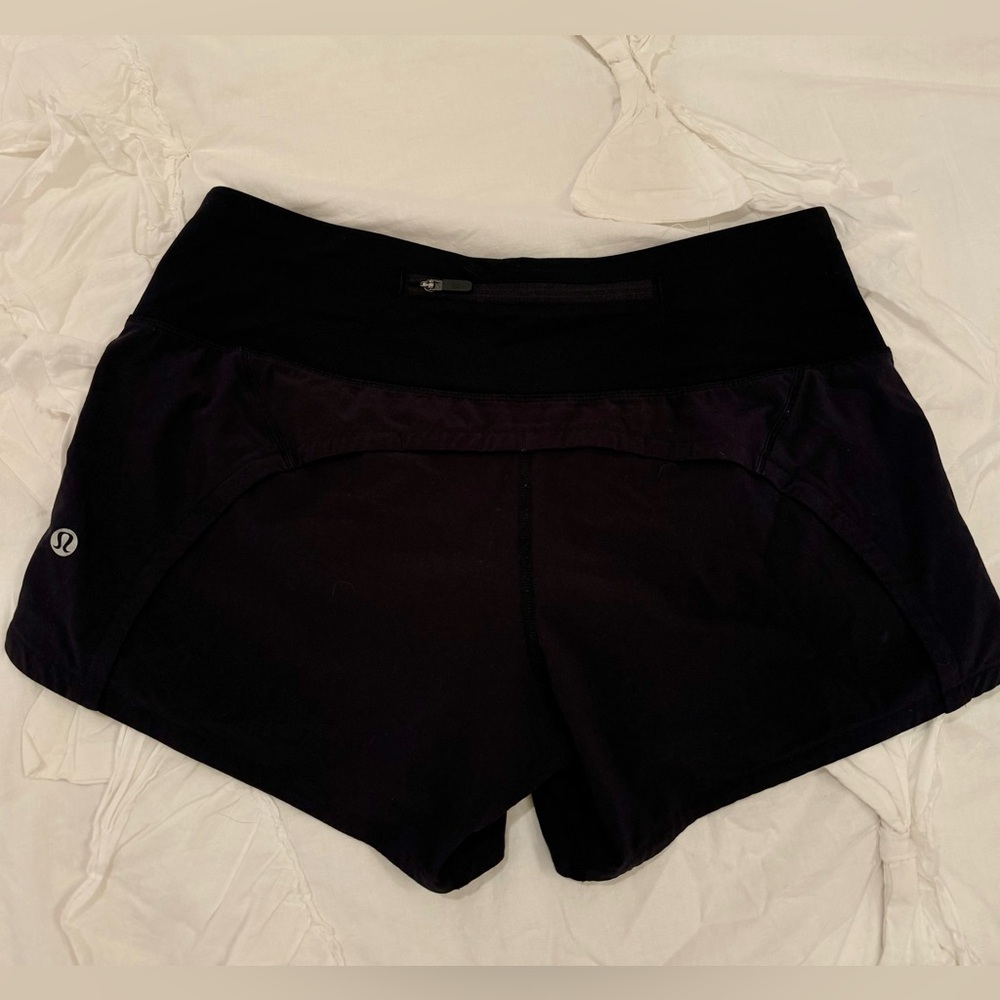 lululemon athletica Black Athletic Shorts